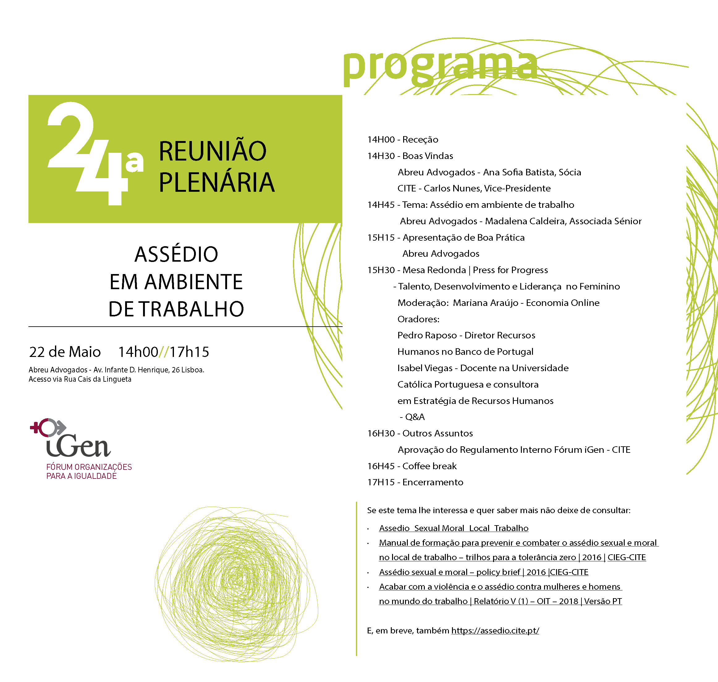 Programa 24ª Plenária