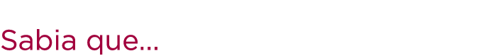  Sabia que   