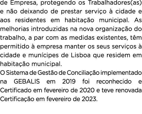 de Empresa, protegendo os Trabalhadores(as) e n o deixando de prestar servi o  cidade e aos residentes em habita  o ...